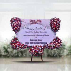 Bunga Papan Pernikahan P11