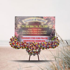 Bunga Papan Selamat & Sukses SS07